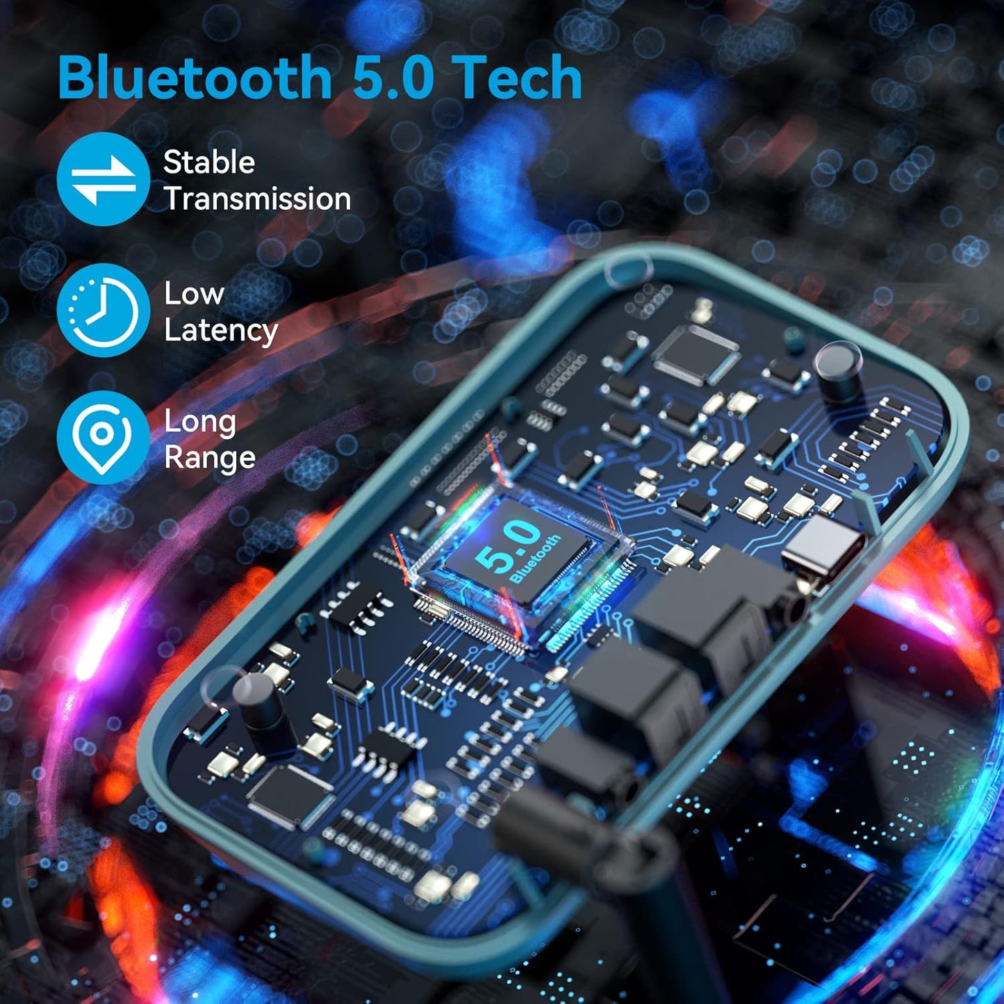 Bluetooth 5.0 Audio Transmitter & Receiver